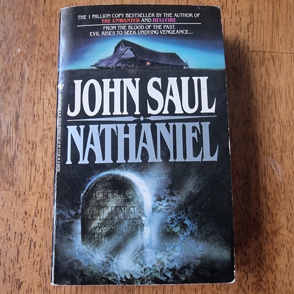 Nathaniel by John Saul Softcover Book
